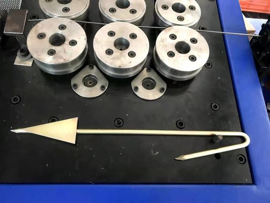 10mm Draht-verbiegende Maschinen-genehmigte 2D Gestaltungsbogen lochendes CER