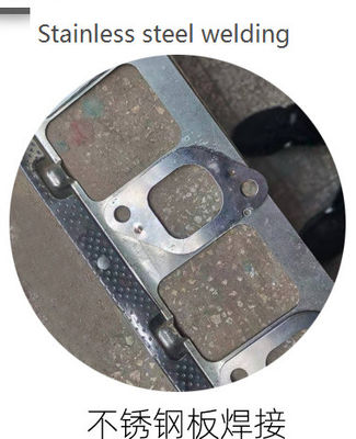 Edelstahl-Stellen-Messingschweißer der kalte Platten-dünner pneumatischer Punktschweissen-Maschinen-100KVA