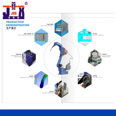 Schweißender Arm-Roboter-Wasserkühlungs-Roboter-Parallelgreifer 380V